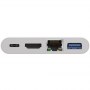 Goobay | USB-C Multiport Adapter (HDMI + Ethernet, PD) | 62105 - 3